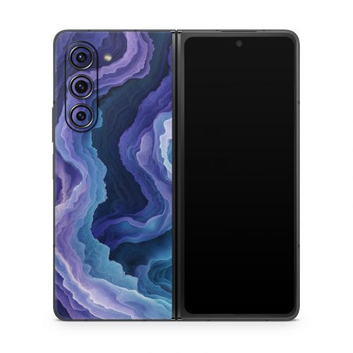 Violet Microverse Samsung Galaxy Z Fold5 Skin