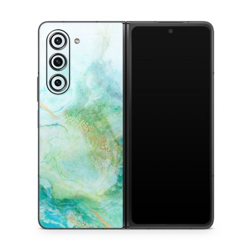 Winter Marble Samsung Galaxy Z Fold5 Skin