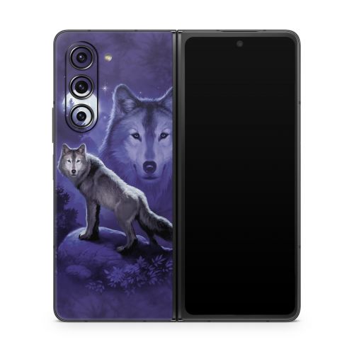 Wolf Samsung Galaxy Z Fold5 Skin