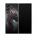 Black Dragon Samsung Galaxy Z Fold6 Skin