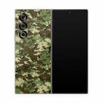 Digital Woodland Camo Samsung Galaxy Z Fold6 Skin
