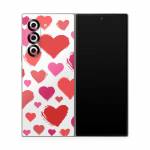 Hearts Samsung Galaxy Z Fold6 Skin