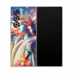Lady Liberty and Flowers Samsung Galaxy Z Fold6 Skin