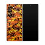 Orange Camo Samsung Galaxy Z Fold6 Skin