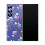 Purple Flowers Samsung Galaxy Z Fold6 Skin