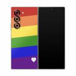 Rainbow Stripe Samsung Galaxy Z Fold6 Skin