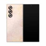 Rose Gold Marble Samsung Galaxy Z Fold6 Skin