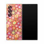 Flowers Squished Samsung Galaxy Z Fold6 Skin