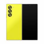 Solid State Lemon Samsung Galaxy Z Fold6 Skin
