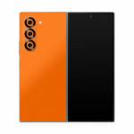 Solid State Pumpkin Samsung Galaxy Z Fold6 Skin