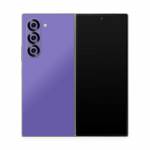 Solid State Purple Samsung Galaxy Z Fold6 Skin