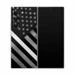 Thin White Line Hero Samsung Galaxy Z Fold6 Skin