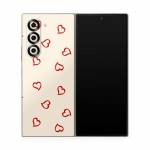 Tumbling Valentines Samsung Galaxy Z Fold6 Skin
