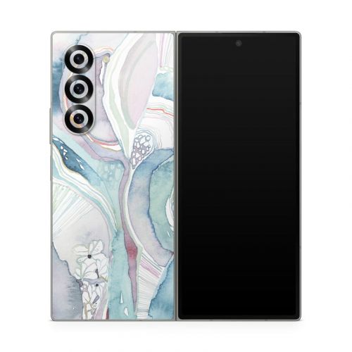 Abstract Organic Samsung Galaxy Z Fold6 Skin