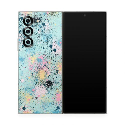 Abstract Ink Splatter Samsung Galaxy Z Fold6 Skin