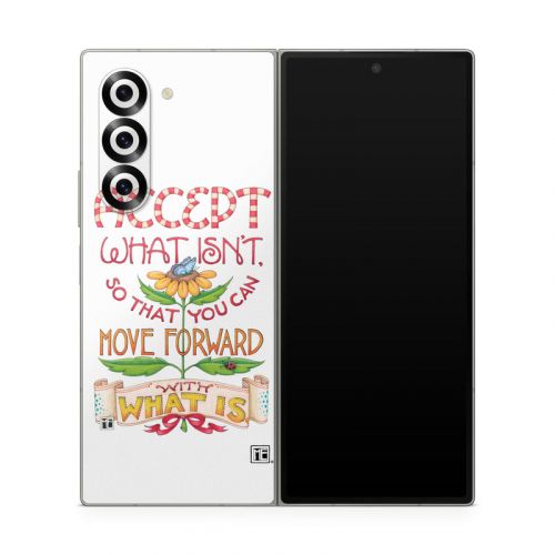 Accept What Isn't Samsung Galaxy Z Fold6 Skin