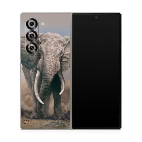 African Elephant Samsung Galaxy Z Fold6 Skin