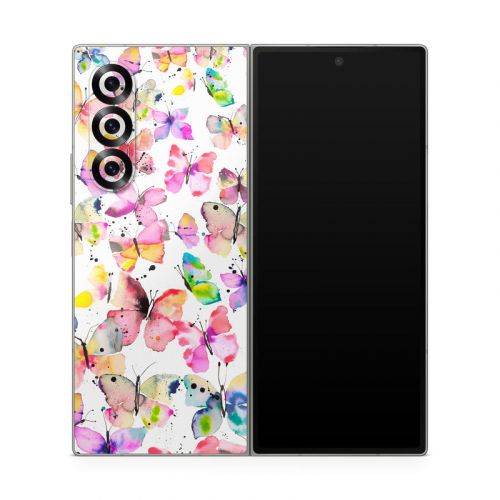 Artistic Butterflies Samsung Galaxy Z Fold6 Skin