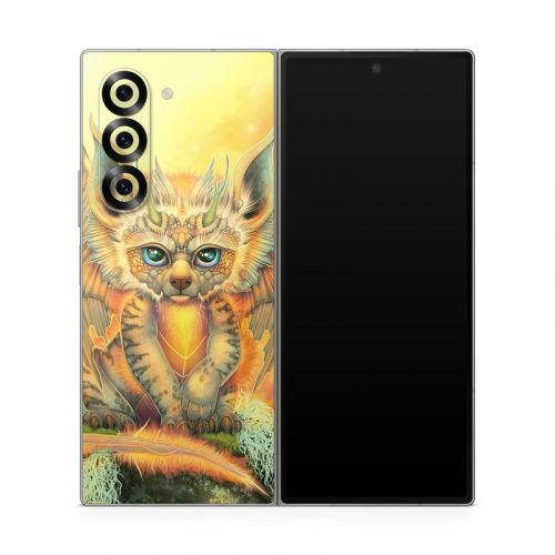 Autumn fuzzy Samsung Galaxy Z Fold6 Skin