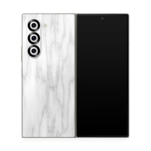 Bianco Marble Samsung Galaxy Z Fold6 Skin