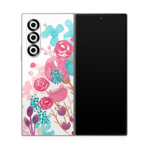 Blush Blossoms Samsung Galaxy Z Fold6 Skin