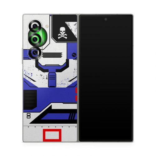 Blue Valkyrie Samsung Galaxy Z Fold6 Skin