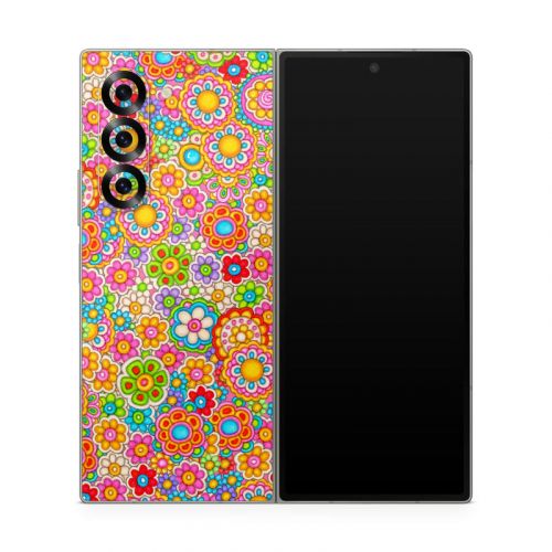 Bright Ditzy Samsung Galaxy Z Fold6 Skin