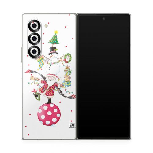 Christmas Circus Samsung Galaxy Z Fold6 Skin