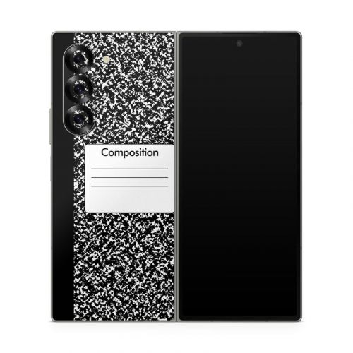 Composition Notebook Samsung Galaxy Z Fold6 Skin