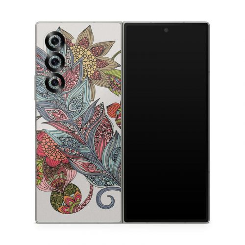 Feather Flower Samsung Galaxy Z Fold6 Skin