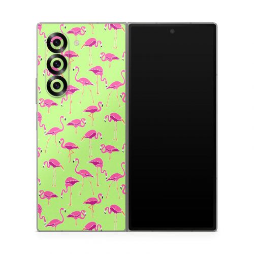 Flamingo Day Samsung Galaxy Z Fold6 Skin