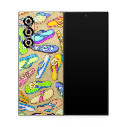 Flip Flops Samsung Galaxy Z Fold6 Skin