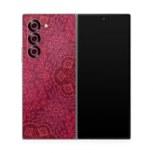 Floral Vortex Samsung Galaxy Z Fold6 Skin