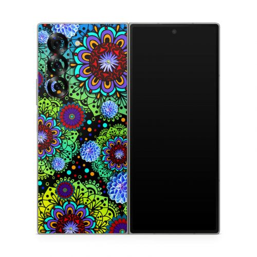 Funky Floratopia Samsung Galaxy Z Fold6 Skin