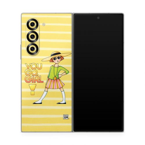 You Go Girl Samsung Galaxy Z Fold6 Skin