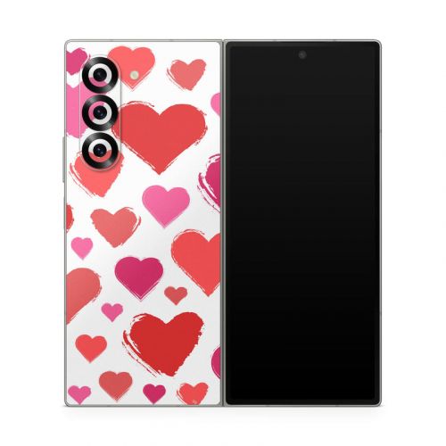 Hearts Samsung Galaxy Z Fold6 Skin