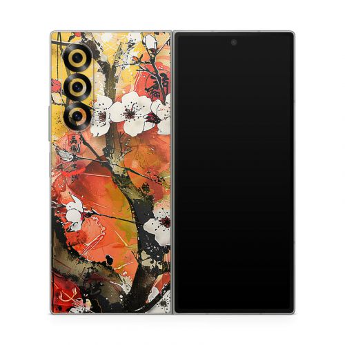 Japanese Blossoms Samsung Galaxy Z Fold6 Skin