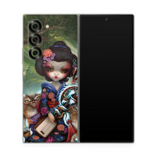 Kirin and Bakeneko Samsung Galaxy Z Fold6 Skin