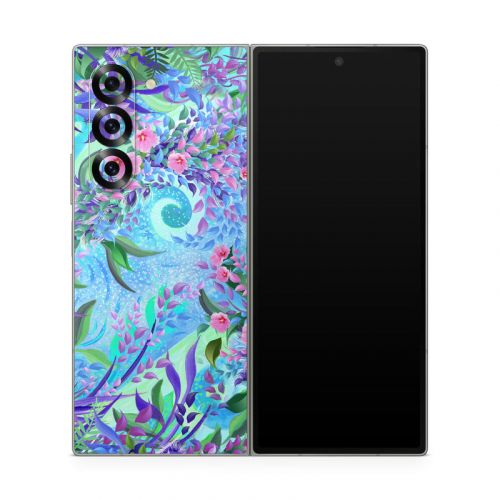 Lavender Flowers Samsung Galaxy Z Fold6 Skin