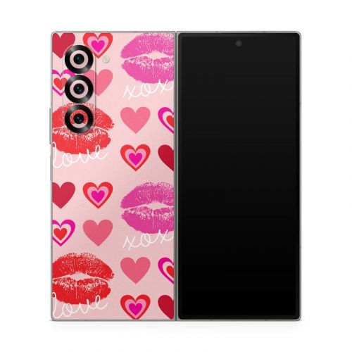 Love Hugs Kisses Samsung Galaxy Z Fold6 Skin