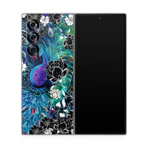 Peacock Garden Samsung Galaxy Z Fold6 Skin