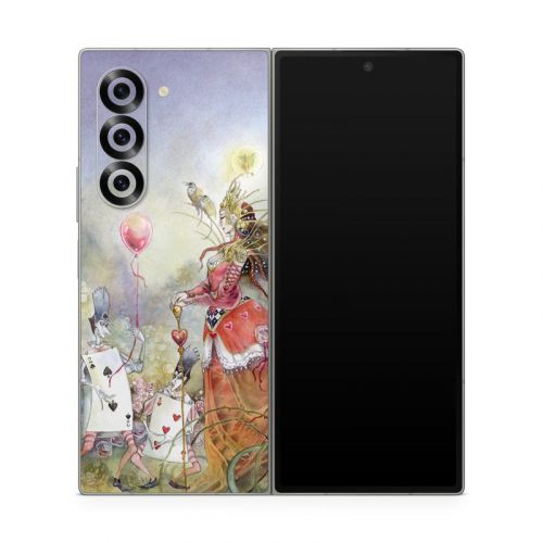 Queen of Hearts Samsung Galaxy Z Fold6 Skin