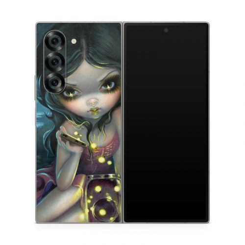 Releasing Fireflies Samsung Galaxy Z Fold6 Skin