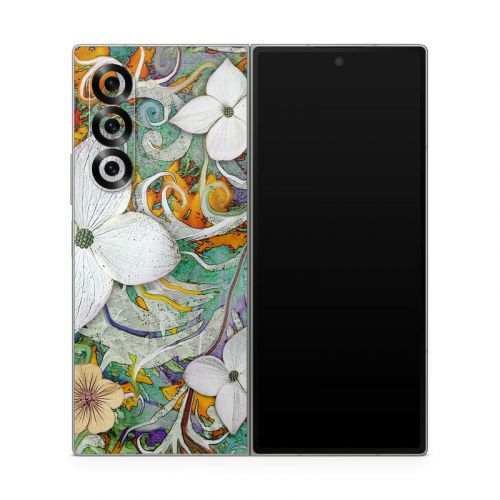 Sangria Flora Samsung Galaxy Z Fold6 Skin