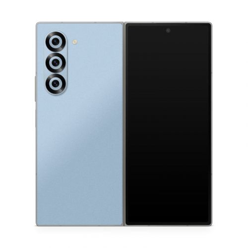 Solid State Blue Mist Samsung Galaxy Z Fold6 Skin