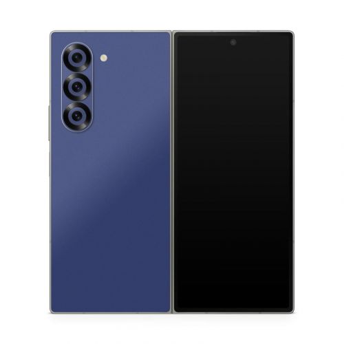 Solid State Cobalt Samsung Galaxy Z Fold6 Skin