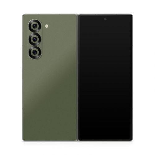 Solid State Olive Drab Samsung Galaxy Z Fold6 Skin