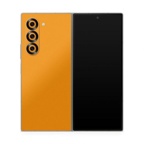Solid State Orange Samsung Galaxy Z Fold6 Skin
