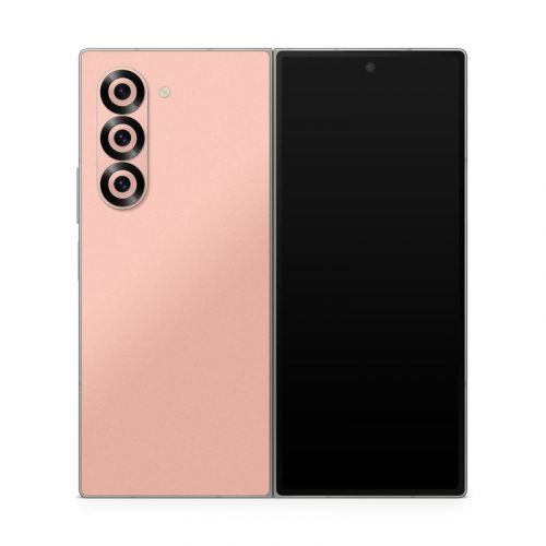 Solid State Peach Samsung Galaxy Z Fold6 Skin