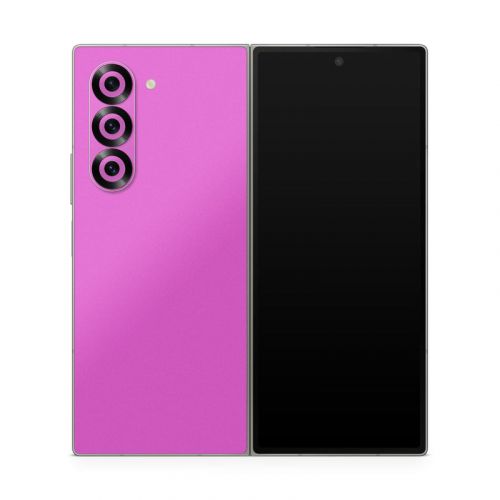Solid State Vibrant Pink Samsung Galaxy Z Fold6 Skin